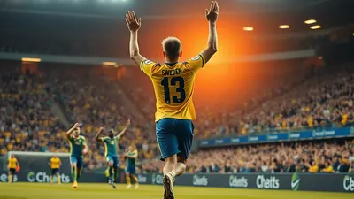 Sweden defeats Tunisia 5-1 in friendly match
